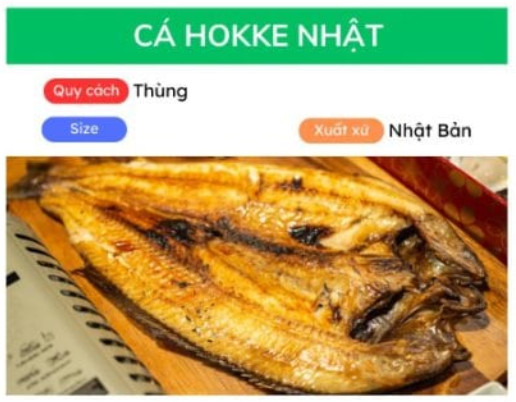 Cá hokke nhật